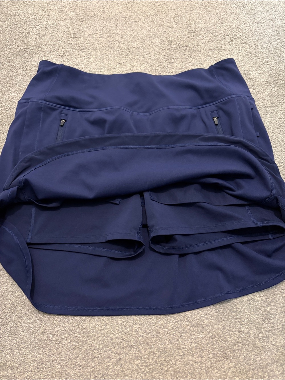 Athleta Fairway Navy Blue 16 inch Golf Skort - Picture 6 of 9